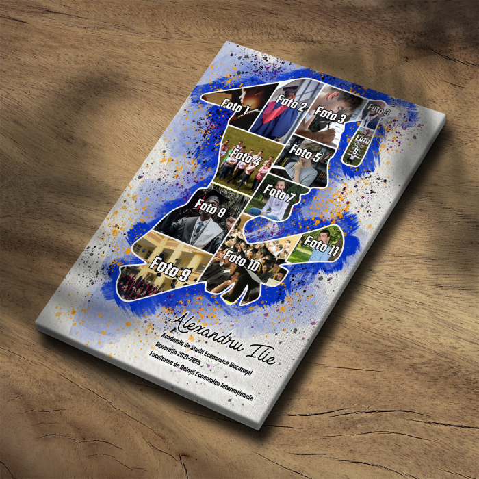 TABLOU CANVAS ABSOLVENT (colaj 11 fotografii) [4]