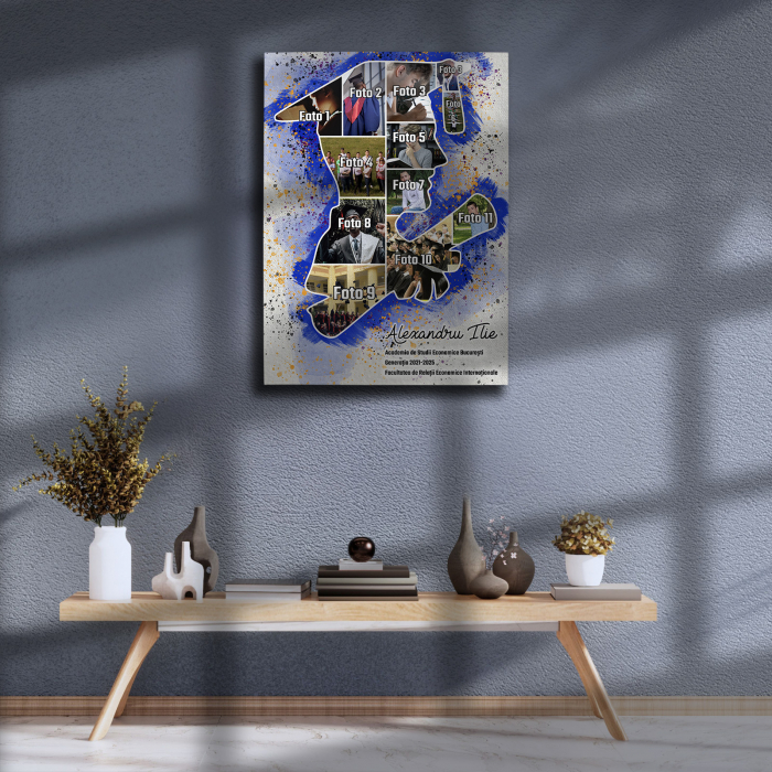 TABLOU CANVAS ABSOLVENT (colaj 11 fotografii) [2]