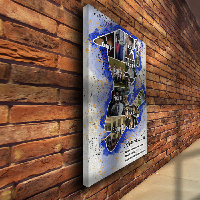 TABLOU CANVAS ABSOLVENT (colaj 11 fotografii) [5]