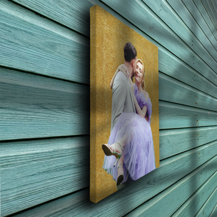 Tablou canvas cu SCLIPICI AURIU [5]