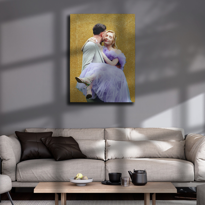 Tablou canvas cu SCLIPICI AURIU [4]