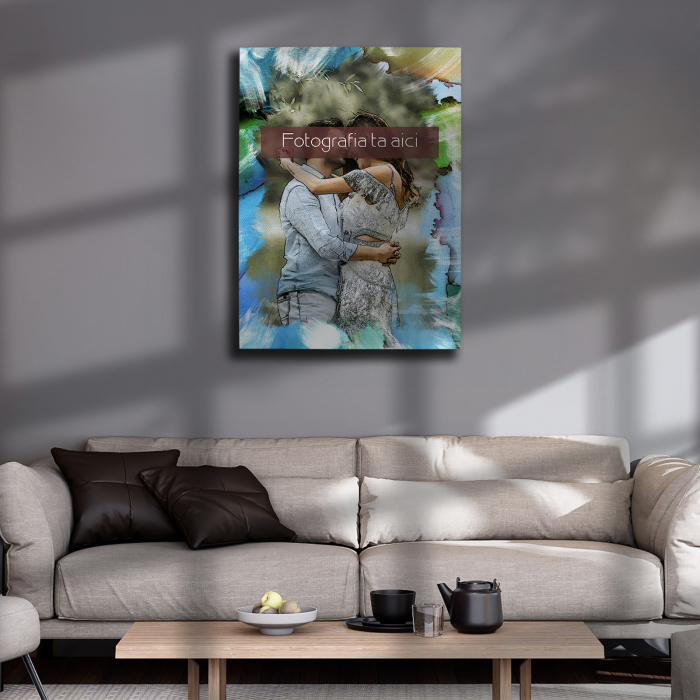 TABLOU CANVAS EFECT ACUARELĂ (dreptunghi model 1) [2]