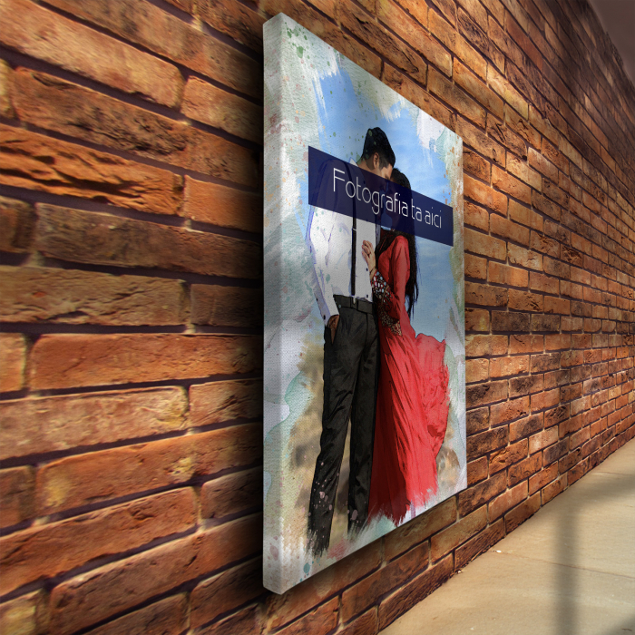 TABLOU CANVAS EFECT ACUARELĂ (dreptunghi model 10) [10]