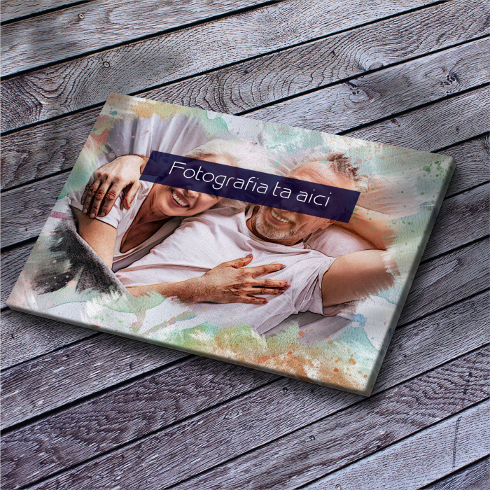 TABLOU CANVAS EFECT ACUARELĂ (dreptunghi model 10) [3]