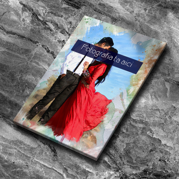 TABLOU CANVAS EFECT ACUARELĂ (dreptunghi model 10) [4]