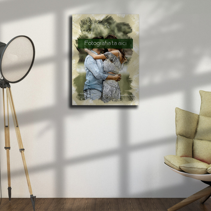 TABLOU CANVAS EFECT ACUARELĂ (dreptunghi model 11) [7]