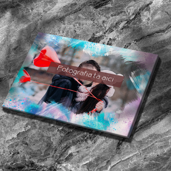 TABLOU CANVAS EFECT ACUARELĂ (dreptunghi model 2) [8]