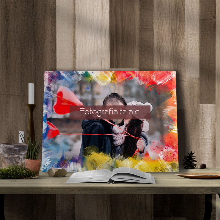 TABLOU CANVAS EFECT ACUARELĂ (dreptunghi model 3) [1]