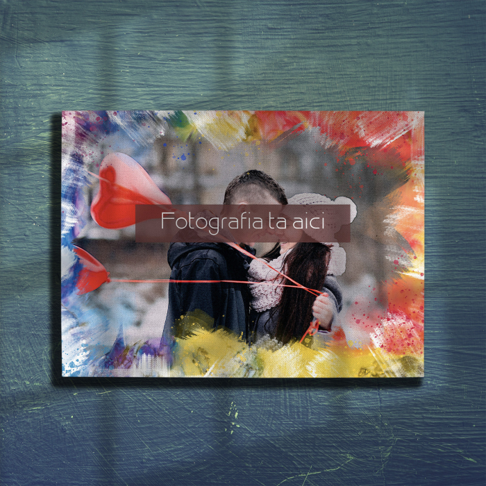 TABLOU CANVAS EFECT ACUARELĂ (dreptunghi model 3) [7]