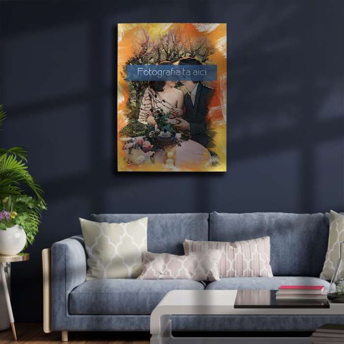 TABLOU CANVAS EFECT ACUARELĂ (dreptunghi model 4) [7]