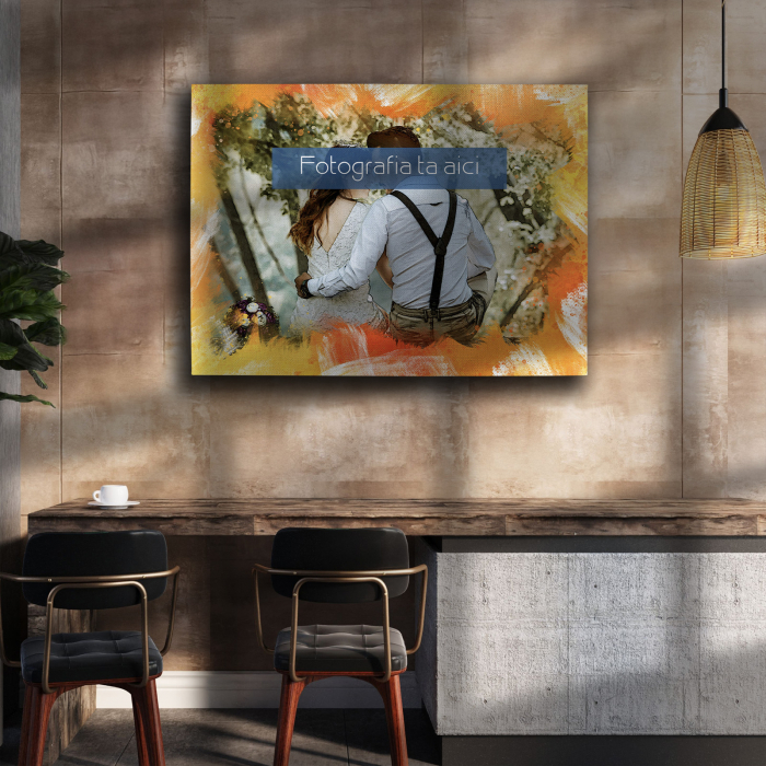 TABLOU CANVAS EFECT ACUARELĂ (dreptunghi model 4) [6]