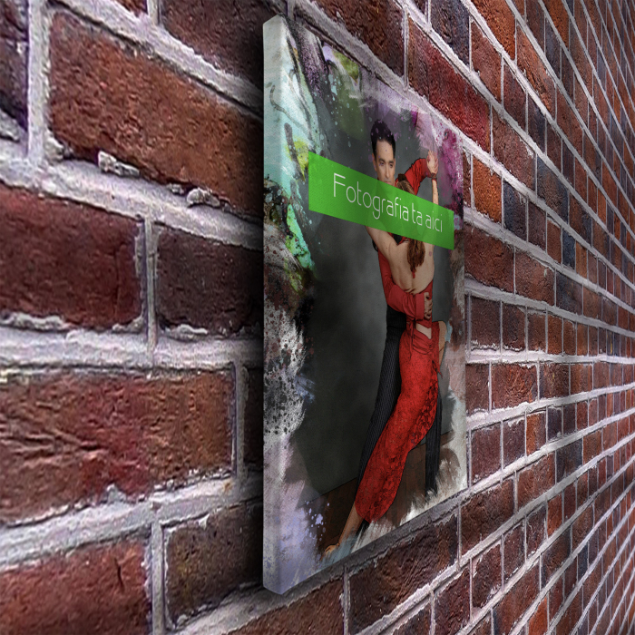 TABLOU CANVAS EFECT ACUARELĂ (dreptunghi model 5) [10]