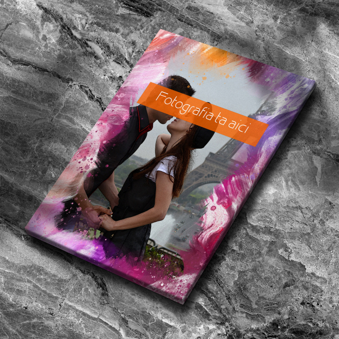 TABLOU CANVAS EFECT ACUARELĂ (dreptunghi model 6) [6]