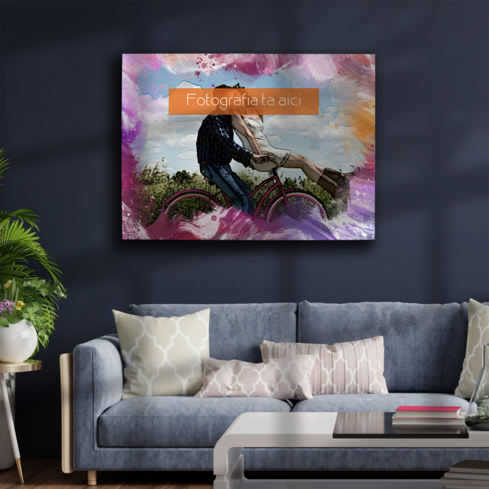 TABLOU CANVAS EFECT ACUARELĂ (dreptunghi model 6) [7]