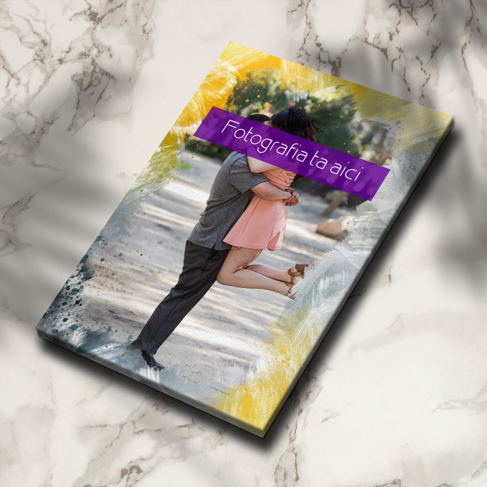 TABLOU CANVAS EFECT ACUARELĂ (dreptunghi model 7) [7]