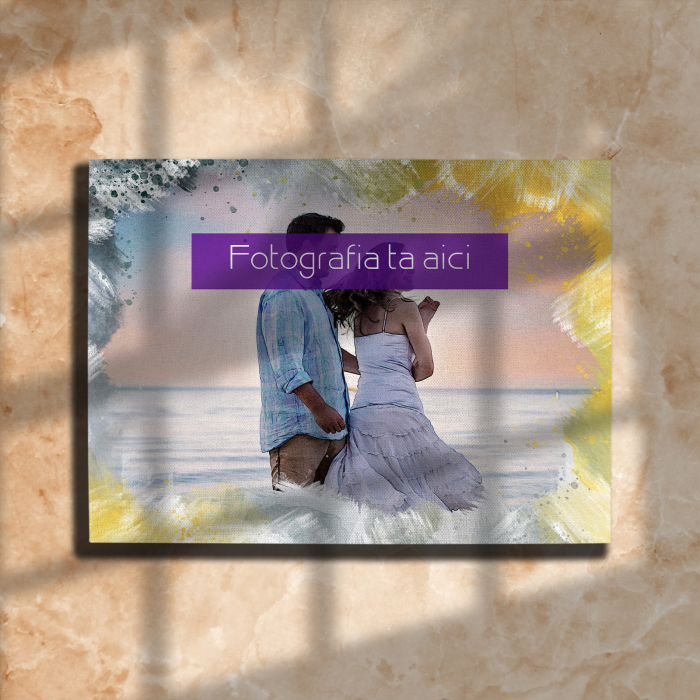 TABLOU CANVAS EFECT ACUARELĂ (dreptunghi model 7) [3]