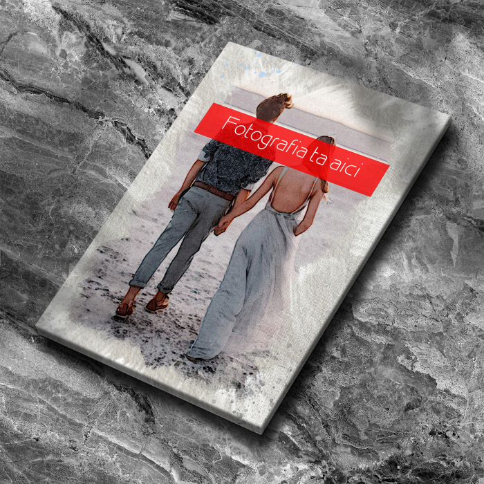 TABLOU CANVAS EFECT ACUARELĂ (dreptunghi model 8) [6]