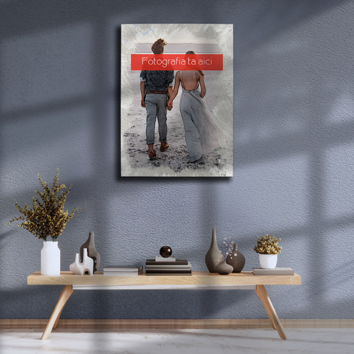 TABLOU CANVAS EFECT ACUARELĂ (dreptunghi model 8) [7]