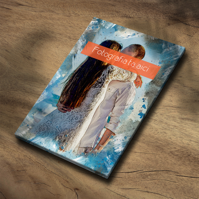 TABLOU CANVAS EFECT ACUARELĂ (dreptunghi model 9) [1]