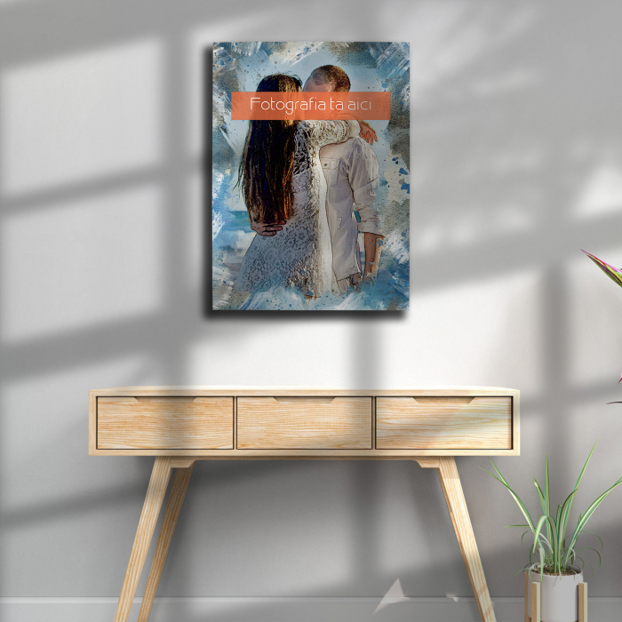 TABLOU CANVAS EFECT ACUARELĂ (dreptunghi model 9) [6]