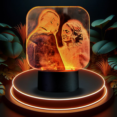 LAMPĂ 3D FOTO PĂTRATĂ [4]