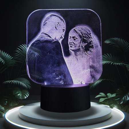 LAMPĂ 3D FOTO PĂTRATĂ [1]