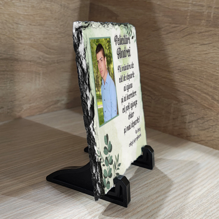 PIATRĂ DE ARDEZIE ABSOLVIRE (Mesaj și fotografie) ABSOLVENT [1]