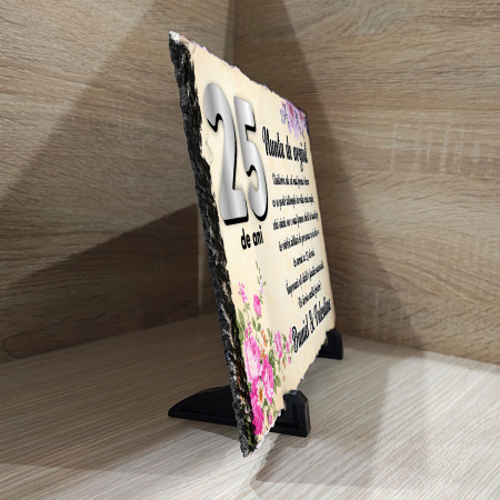 PIATRĂ DE ARDEZIE NUNTA DE ARGINT [3]