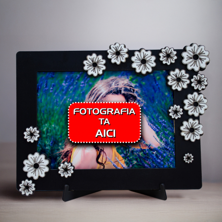 RAMĂ FOTO 13x18cm MODEL FLORAL [1]