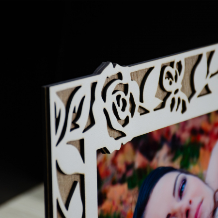 RAMĂ FOTO 13x18cm TRANDAFIRI [4]