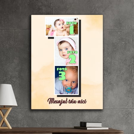 TABLOURI CANVAS VÂRSTĂ 1-100 - tablou canvas personalizat colaj foto varsta