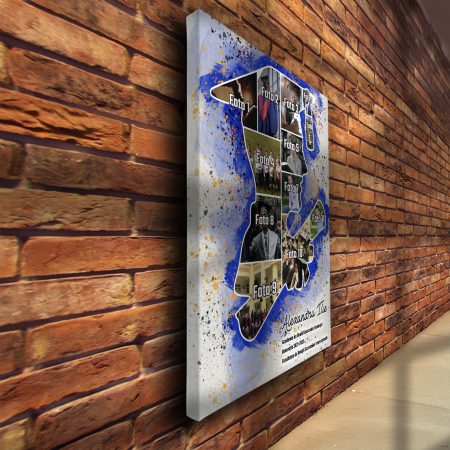 TABLOU CANVAS ABSOLVENT (colaj 11 fotografii) [4]