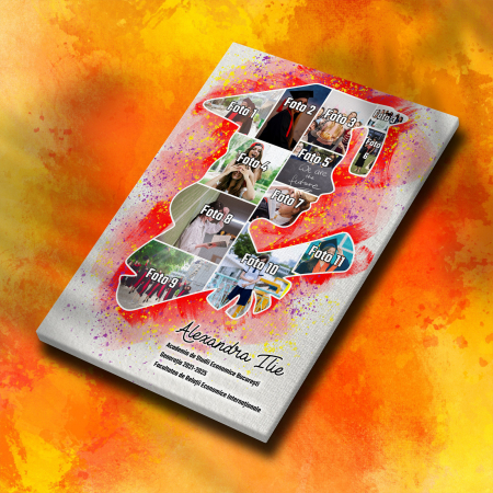 TABLOU CANVAS ABSOLVENTĂ (colaj 11 fotografii) [3]