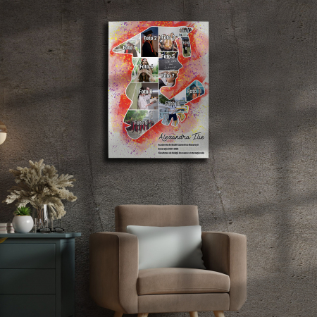 TABLOU CANVAS ABSOLVENTĂ (colaj 11 fotografii) [1]