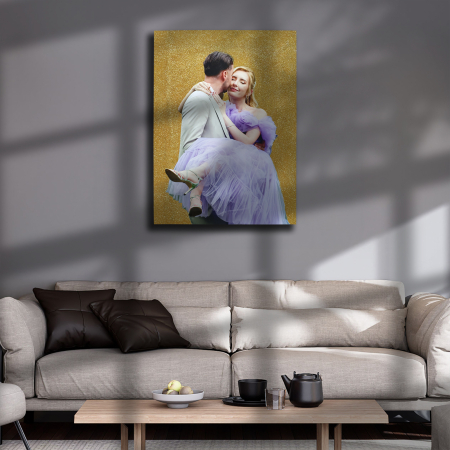 Tablou canvas cu SCLIPICI AURIU [3]