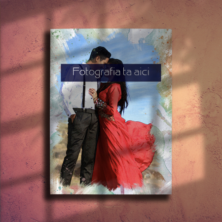 TABLOU CANVAS EFECT ACUARELĂ (dreptunghi model 10) [7]