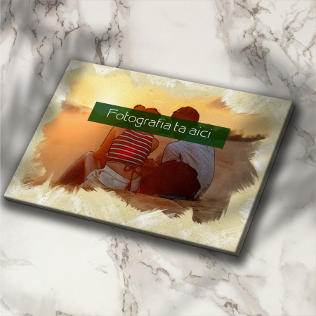 TABLOU CANVAS EFECT ACUARELĂ (dreptunghi model 11) [4]