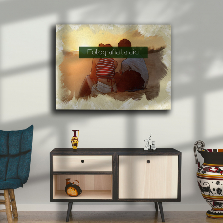 TABLOU CANVAS EFECT ACUARELĂ (dreptunghi model 11) [1]