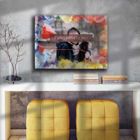 TABLOU CANVAS EFECT ACUARELĂ (dreptunghi model 3) [4]