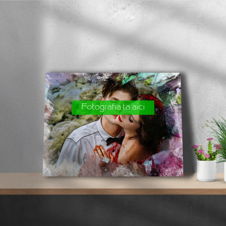 TABLOU CANVAS EFECT ACUARELĂ (dreptunghi model 5) [2]