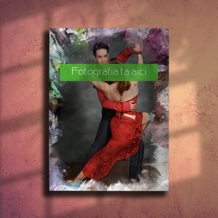 TABLOU CANVAS EFECT ACUARELĂ (dreptunghi model 5) [7]