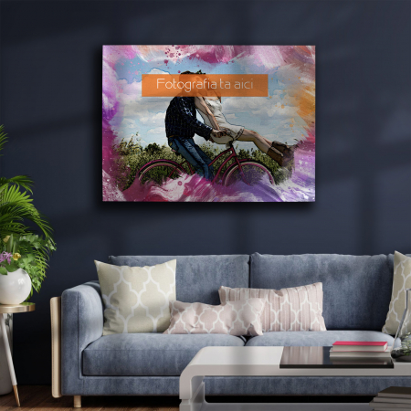 TABLOU CANVAS EFECT ACUARELĂ (dreptunghi model 6) [6]