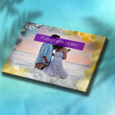 TABLOU CANVAS EFECT ACUARELĂ (dreptunghi model 7) [5]