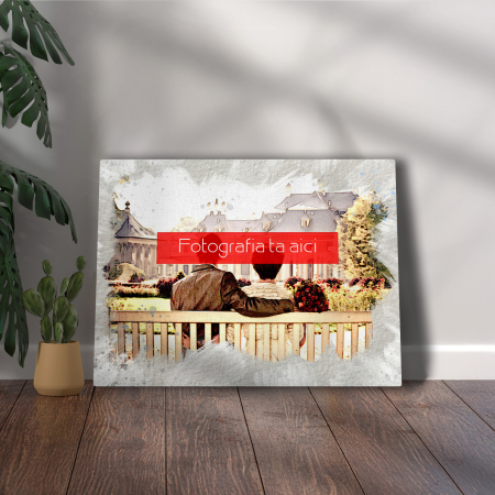 TABLOU CANVAS EFECT ACUARELĂ (dreptunghi model 8) [1]