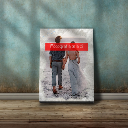 TABLOU CANVAS EFECT ACUARELĂ (dreptunghi model 8) [2]