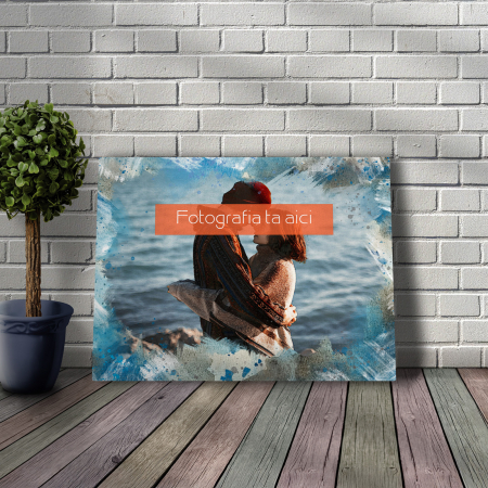 TABLOU CANVAS EFECT ACUARELĂ (dreptunghi model 9) [1]