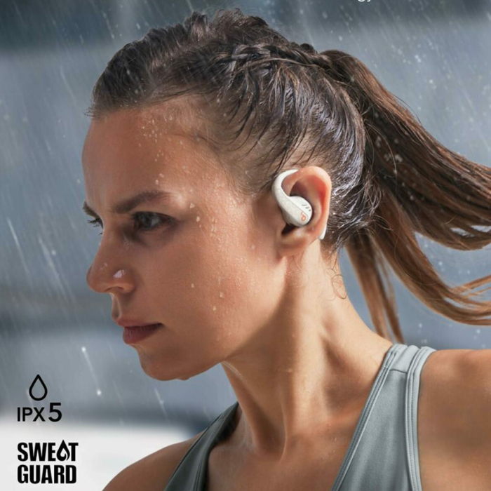 Wireless Earbuds SoundCore AeroFit Pro (A3871G21) - for Sport, Bluetooth, Waterproof - White [3]