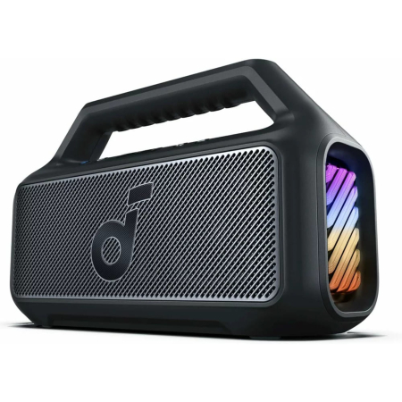 Boxe portabile - Wireless Speaker Soundcore Boom 2 (A3138011) - Bluetooth 5.3, RGB Lights, IPX7, BassUp - Black
