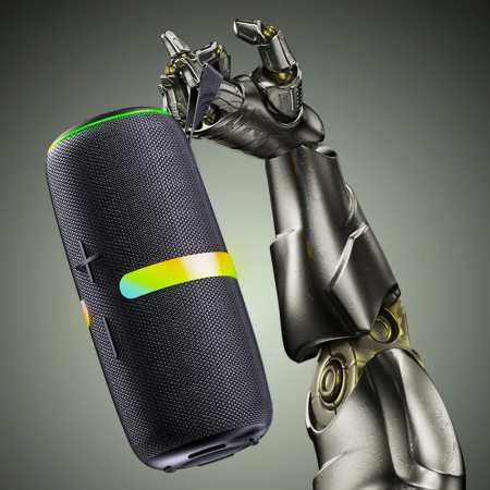 Yesido - Wireless Speaker (YSW22) - Bluetooth 5.3, TWS, RGB Lights, IPX6, Radio FM, TF, AUX, Type-C, 4500mAh, 30W - Black [4]