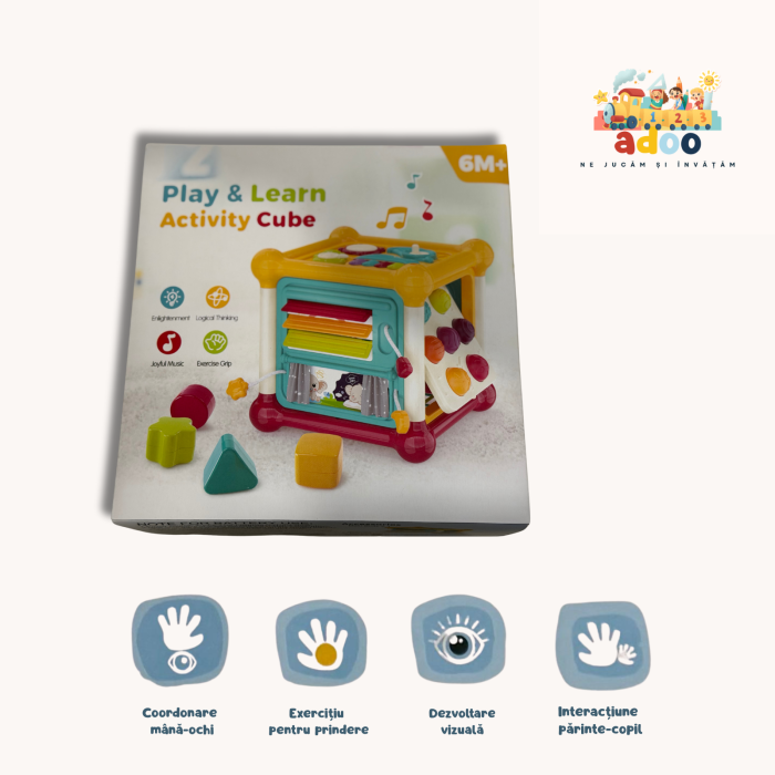 Cub de Joacă și Învățare pentru Copii – Dezvoltare Cognitivă și Coordonare Mână–Ochi [1]